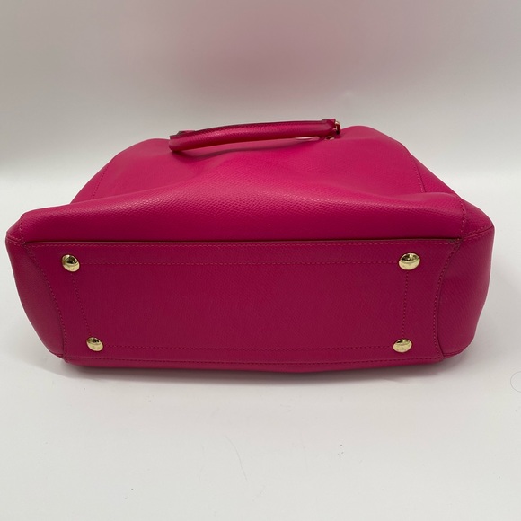 RU_Coach Sage Leather Pink Crossbody Satchel - Picture 9 of 10